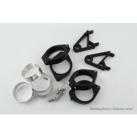 HIGHSIDER pro XS Lamp Holder Black Set 38-41mm