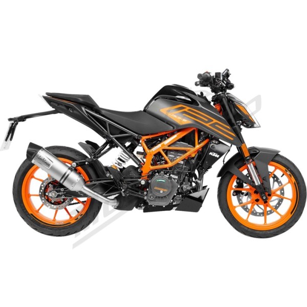 LEOVINCE LV One Evo Stainless Steel Slip-On Muffler KTM DUKE 125-390 21-23