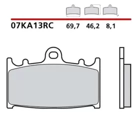 Brembo stabdžių trinkelės Carbon-Ceramic Racing SUZUKI