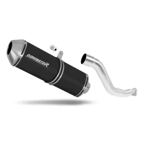 Honda XR 125 L 2003-2013 Exhaust Silencer Muffler OVR BLACK + dB killer