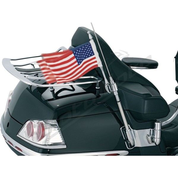 KURYAKYN Antenna Flag Mount With Flag Honda GL 1800 01-17