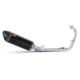 AKRAPOVIC Racing Line Full Exhaust System Stainless Steel / Carbon Fiber Yamaha YZF-R 125 08-13