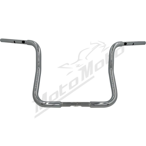 FAT BAGGERS INC. Round Top Handlebar Chrome 97x30.5cm Harley Davidson FLHLT / FLHX / FLHXSE / FLHXU 1923-1977 23-26