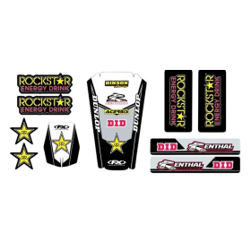 FACTORY EFFEX Rockstar Energy Universalus grafikos lipdukų kompl.