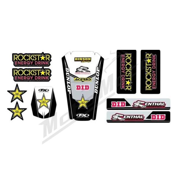 FACTORY EFFEX Rockstar Energy Trim Kit Graphics