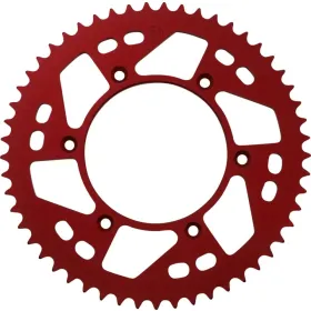 MOOSE OFFROAD HARD-PARTS Rear Aluminum Sprocket 53T Beta / Honda / Red Moto / Yamaha 125-498cc 13-21