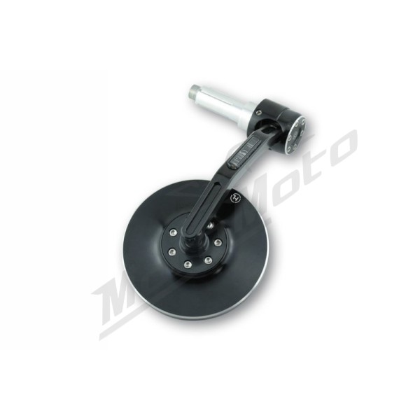 HIGHSIDER pro Bar End Mirror Conero Black With LED Indicator (1pc) Kawasaki Z 900 2023