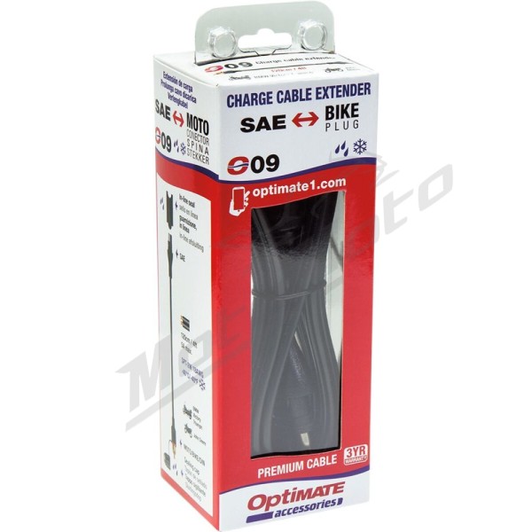 TECMATE Charger Cable DIN to SAE Adapter 122cm