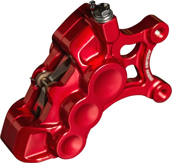 ARLEN NESS Ness Tech Six-Piston Differential Bore Caliper 300mm red Harley Davidson FLDE / FLFB 1450-1977cc 06-25
