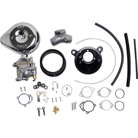 S&S CYCLE Super G Carburetor with Stealth Air Cleaner Kit Harley Davidson FLHR / FLHRCI 1450-1690cc 06