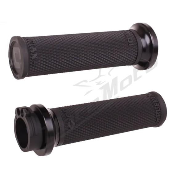 ODI Ruffian Lock-On Street Grips Harley Davidson FLD / FHLHRI / FLHT / FLSTC / FXD / VRSCA / XL / XLH 883-1800 84-22