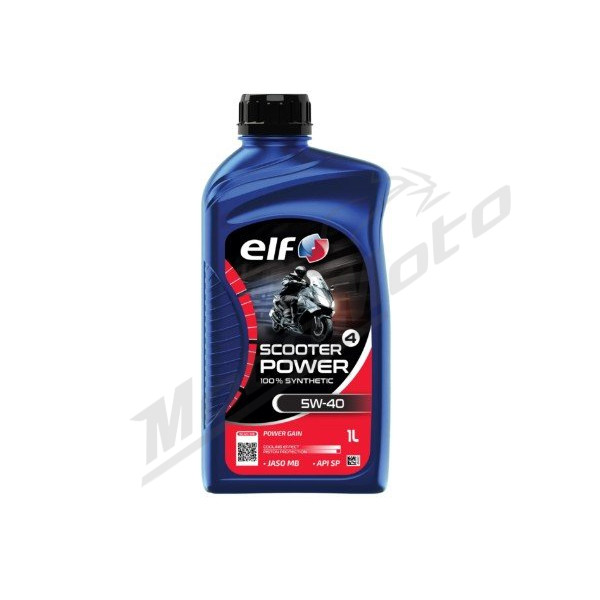 ELF Scooter 4 Power 5W-40 SYN Oil 4T 1L