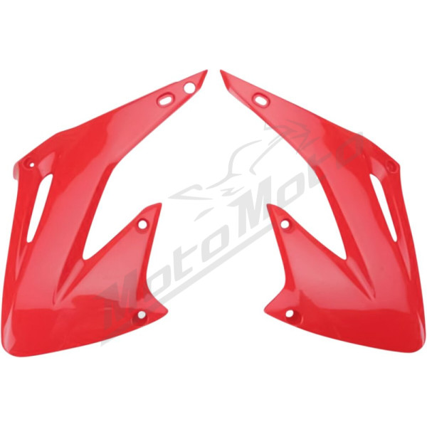 UFO Radiator Covers Honda CR R 125-250cc 02-07 Red