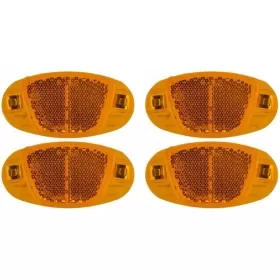 BICYCLE REFLECTORS ON SPOKES 4PCS