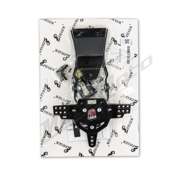 ZIEGER PRO License Plate Holder Type C Honda CRF 300 L 21-26