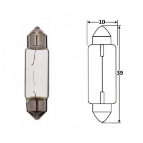 LEMPUTĖS 12V C5W TUBE / 10 VNT