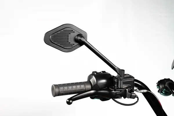 DRAG SPECIALTIES Adjustable Mirror Long Stem (18 cm) Black Edition M8