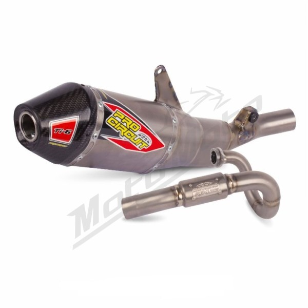 PRO CIRCUIT TI-6 Pro Titanium/Carbon Fiber Exhaust System Honda CRF 250 22-26