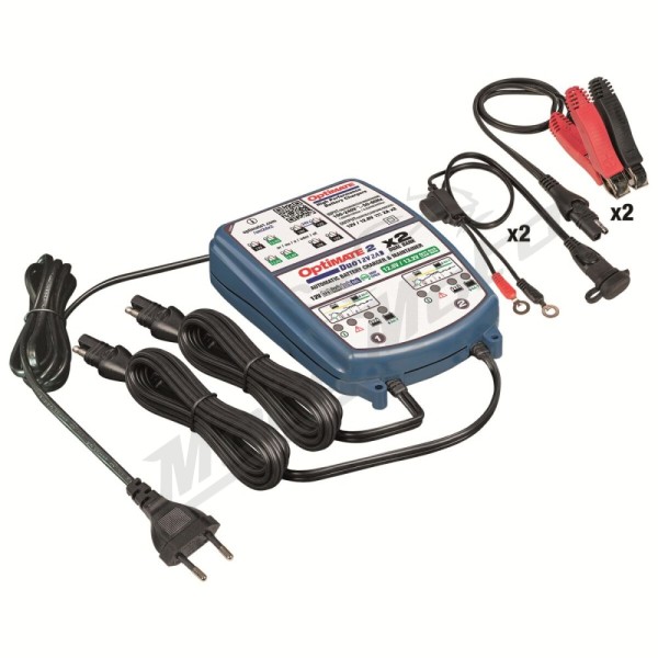 TECMATE OptiMate 2 DUO x 2 Bank