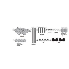 KAPPA Central trunk rack aluminum Voge Valico 900 DSX 24-25