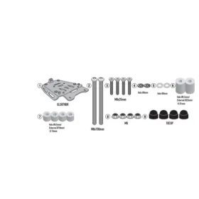 KAPPA Central trunk rack aluminum Voge Valico 900 DSX 24-25