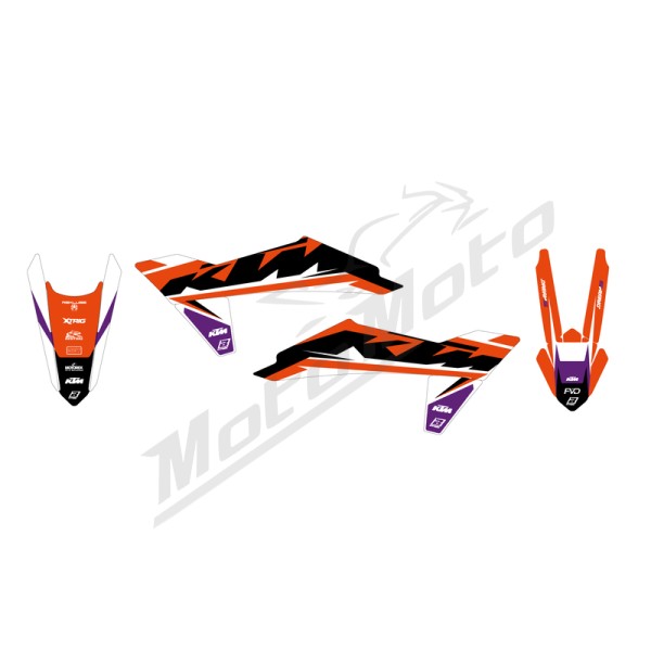 BLACKBIRD Dream Graphic 5 Kit KTM SX / XC / EXC 125-500cc 23-25