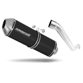 Kawasaki Z750 2004-2006 Exhaust Silencer Muffler OVR BLACK + dB killer