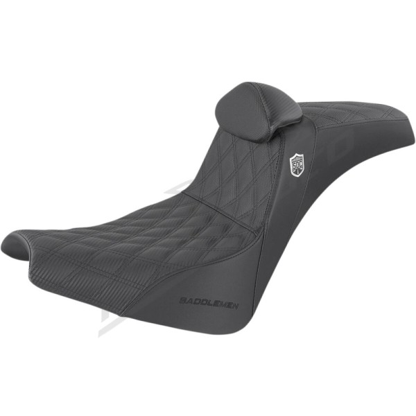 SADDLEMEN Pro Series SDC Performance Grip Seat arley Davidson FXBB / FXBBS  FXST 1750-1923cc 18-25