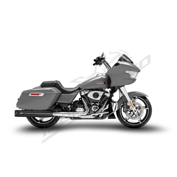 ZARD 4.5 Inches Slip-Ons Mufflers Harley Davidson FLH / FLHTK / FLHX / FLTRXS 1868-1977cc 21-24