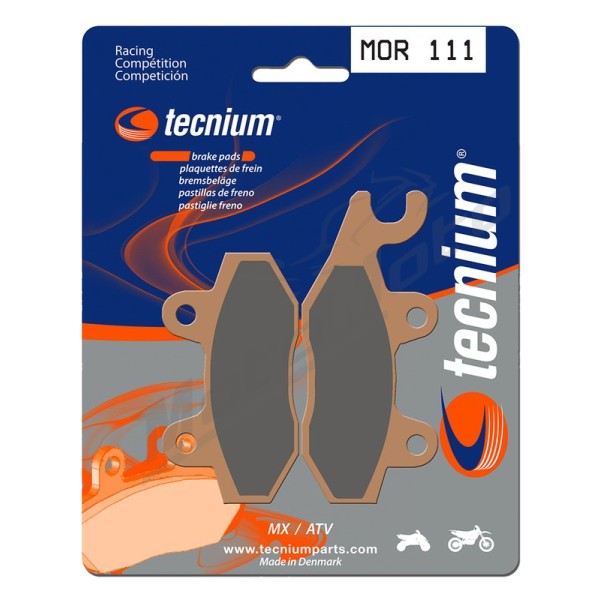 TECNIUM Racing MX/ATV Sintered Metal Brake pads  Aprilia / Kawasaki / Yamaha / CF Moto / Suzuki 125/800 82-24