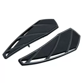 KURYAKYN Phantom Driver Floorboards Black Indian Chief / Chieftain / Roadmaster / Springfield 1810/1890 14-22