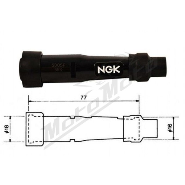 Spark plug cap NGK SB10E