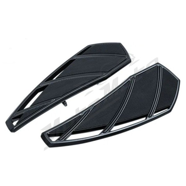 KURYAKYN Phantom Driver Floorboards Black Indian Chief / Chieftain / Roadmaster / Springfield 1810/1890 14-22