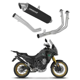 Dominator Pilna Išmetimo Sistema GPF BLACK + dB killer Rieju Aventura 500 2023-2026