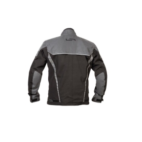 Lindstrands textile jacket Bydalen Black/ grey
