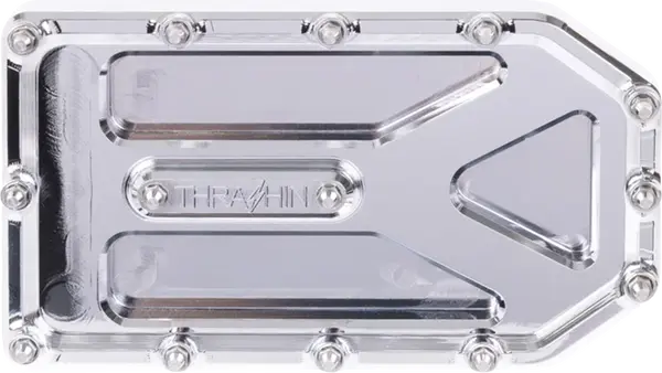 THRASHIN SUPPLY CO. Aggressor Brake Pedal Pad Chrome Harley Davidson FLDE / FLFBS 1340-1977cc 94-25