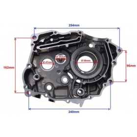 Left side engine crankcase SHINERAY XY150-17