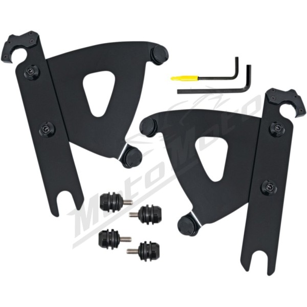 MEMPHIS SHADES HD Road Warrior Trigger-Lock Mount Kit  Harley Davidson FLS / FLST / FLSTC / FLSTF / FLSTN 1340-1690 86-17