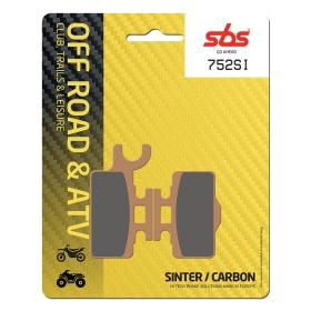 Sbs Sintered Offroad stabdžių trinkelės Kawasaki / Suzuki 60-65cc 00-23