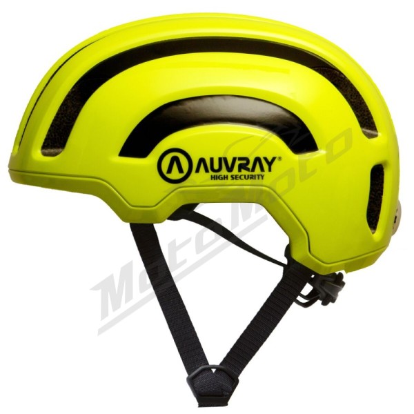 Cyclist helmet AUVRAY L Yellow