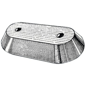 Perf Anods variklio tvirtinimo dalis (cinko) Johnson/Evinrude/Honda