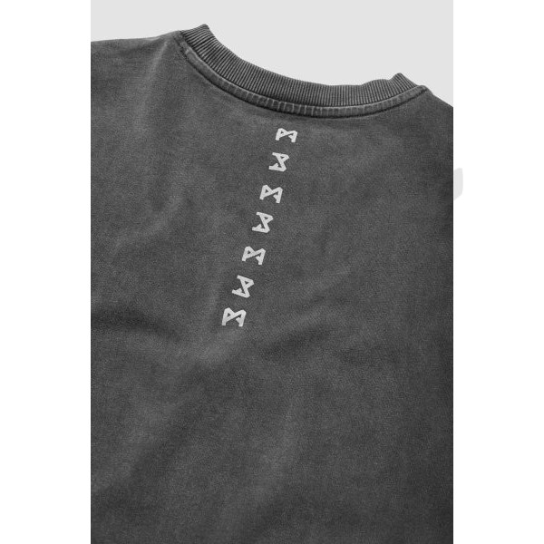 PANDO MOTO ALEX RUNA ACID Washed Oversized T-Shirt Unisex