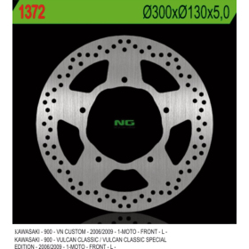 NG BRAKES Front Fixed Brake Disc 300mm Kawasaki VN 900-1700cc 05-17