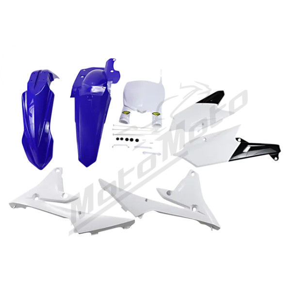 CYCRA Plastikų kompl. balta / mėlyna Yamaha YZ 250-450F 14-18