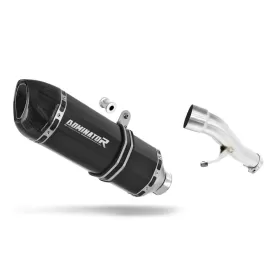 Honda CBF 500 2004-2005 Exhaust Silencer Muffler HP1 BLACK + dB killer