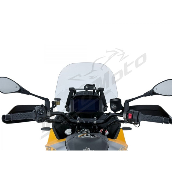 WRS MG009T Side Deflectors Clear Moto Guzzi Stelvio 1000 ABS 2024