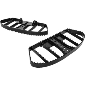 BURLY BRAND MX Style Driver and Passenger Floorboards Harley Davidson 1750-1923cc 2018-2026 2pcs