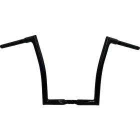 FAT BAGGERS INC. 1-1/4" EZ Install Flat Top Sharknose Handlebar Black 32mm 89cm (35,5cm)