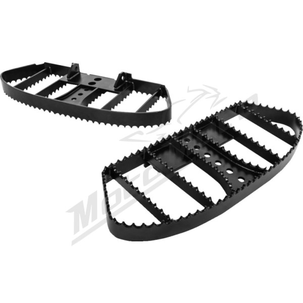 BURLY BRAND MX Style Driver and Passenger Floorboards Harley Davidson 1750-1923cc 2018-2026 2pcs