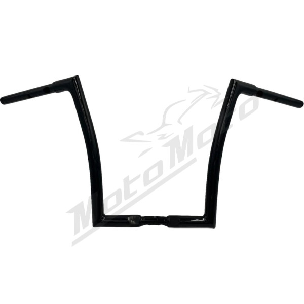 FAT BAGGERS INC. 1-1/4" EZ Install Flat Top Sharknose Handlebar Black 32mm 89cm (35,5cm)